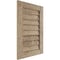 Ekena Millwork Timberthane Rough Sawn Vertical Faux Wood Non-Functional Gable Vent, Primed Tan, 36"W x 39"H GVURVE36X39DRSPR - alternate 5